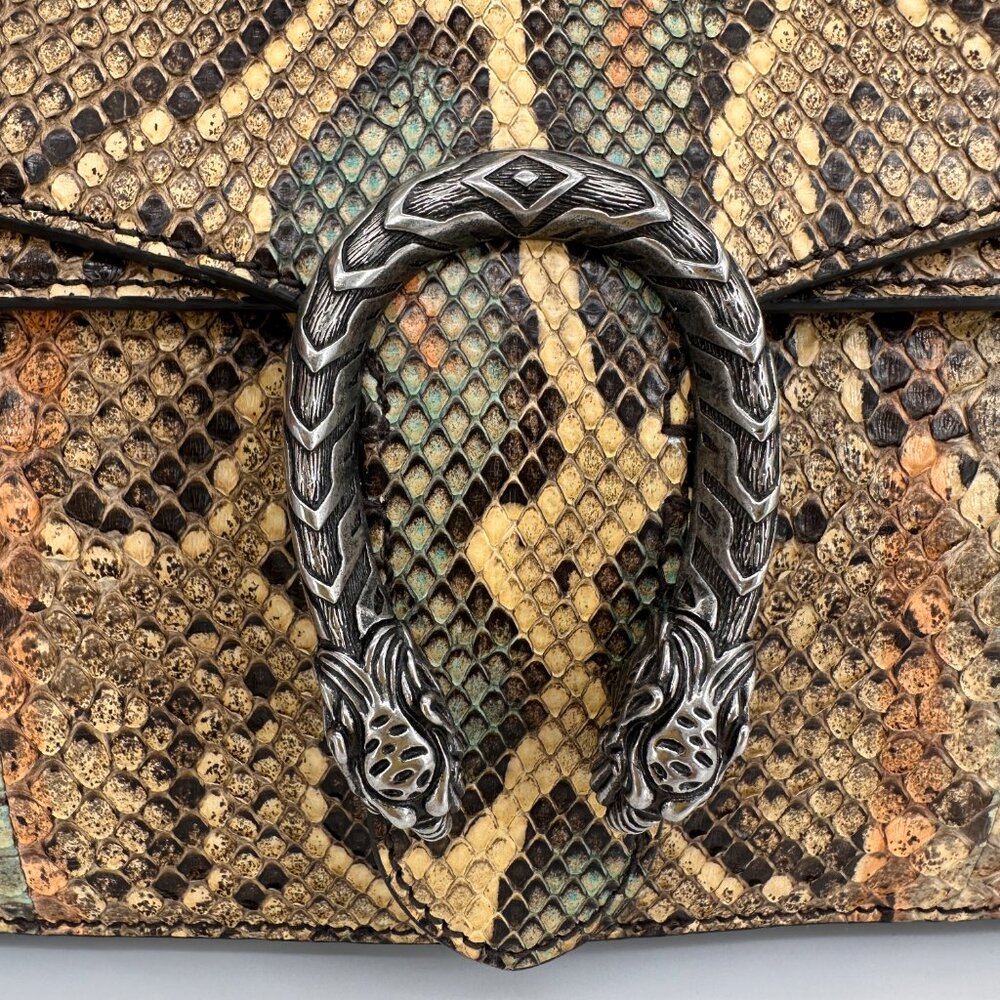 Gucci Multicolor Snakeskin Medium Dionysus Shoulder Bag - Picture 2 of 14